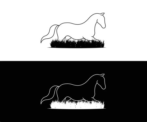 horse logo design 10190079 Vector Art at Vecteezy