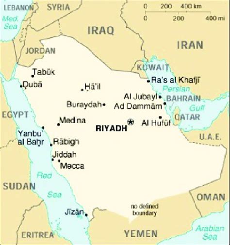 Map Of Saudi Arabia And Surrounding Countries - Fsu Spring Break 2024