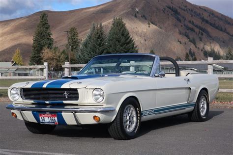 Supercharged 1966 Shelby Mustang GT350 Continuation Convertible for ...