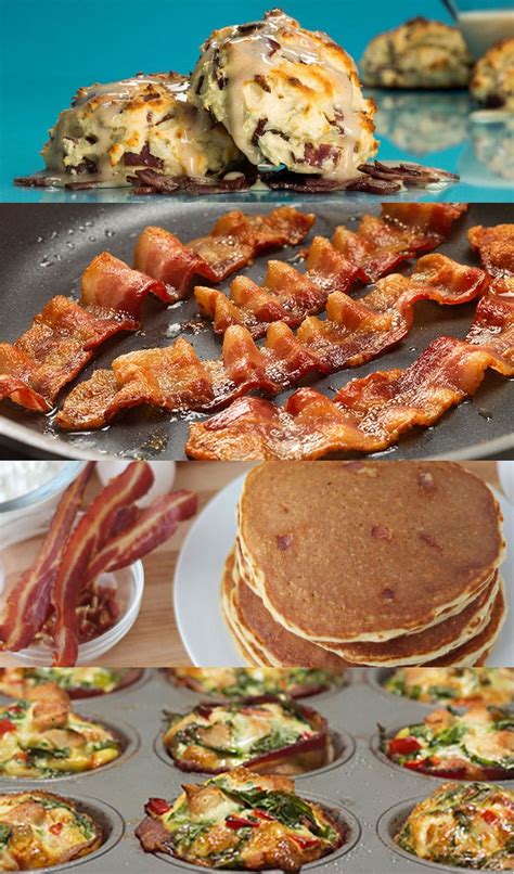 Build Muscle With Bacon | High protein recipes, Food, Recipes