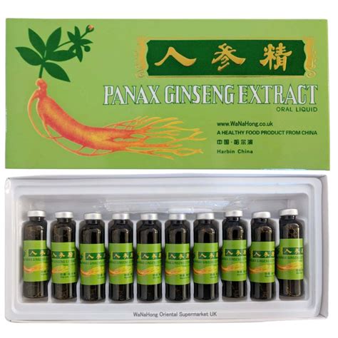 Panax Ginseng Extract Oral Liquid 4500mg (10 Vitals) - WaNaHong