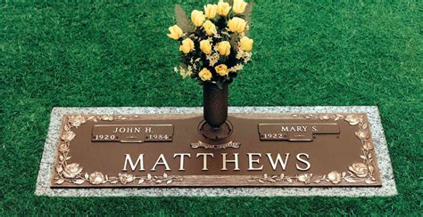 Matthews Bronze - Matthews Cemetery Products