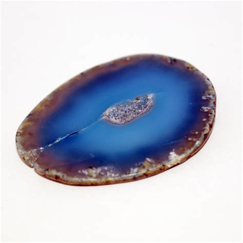 Blue Agate Slice – Jurassic Jacks Fossil Shack