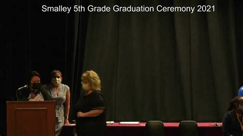 Smalley Elementary School: 5th Grade Graduation Ceremony - YouTube