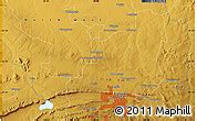 Free Shaded Relief Map of Hammanskraal