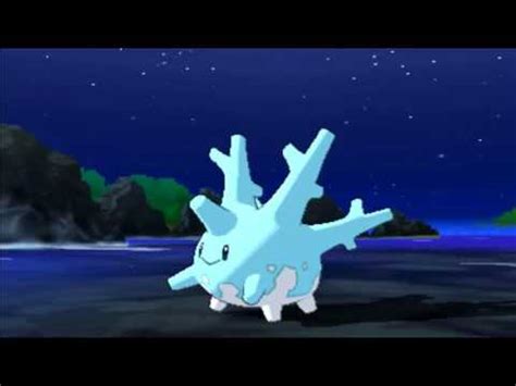 Pokémon Sun & Moon - Shiny Corsola - YouTube