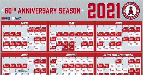 Angels unveil their schedule for 2021 MLB regular season - Los Angeles ...