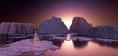 Ice landscape 01 by Chrysippe on DeviantArt