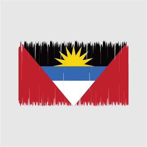 Antigua and Barbuda Flag Brush. National Flag 9436962 Vector Art at Vecteezy