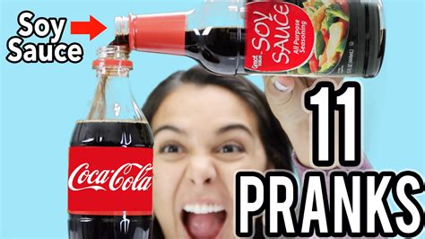 FUNNY PARENT PRANKS! TOP 11 FOR FRIENDS & FAMILY! NataliesOutlet - YouTube