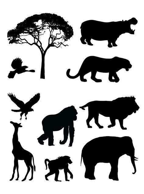 safari animal silhouette clipart 10 free Cliparts | Download images on Clipground 2024