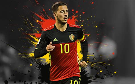 Download Belgian Soccer Eden Hazard Sports 4k Ultra HD Wallpaper