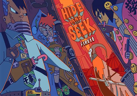 Hide and seek on Behance