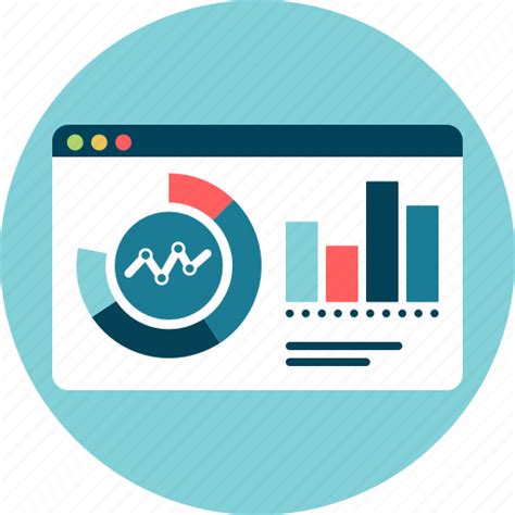 Big, control, dashboard, data, results icon