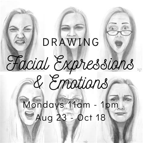 Online: Drawing Facial Expressions & Emotions — Charlene Collins Freeman Art