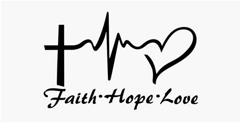 Faith Png Free Download - Faith Hope Love Vector, Transparent Png - kindpng