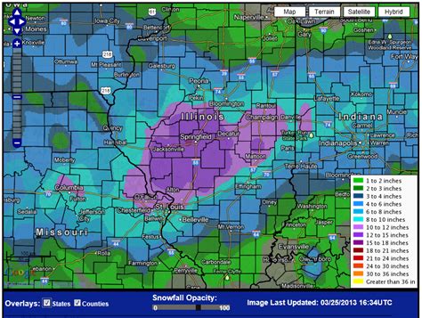 CapitalClimate: Snowbound Sunday in Springfield: All-Time Daily Snowfall Record; St. Louis Also ...