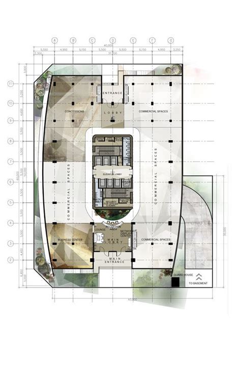 Design 8 / Proposed Corporate Office Building / High-rise Building / Architectural Layouts ...