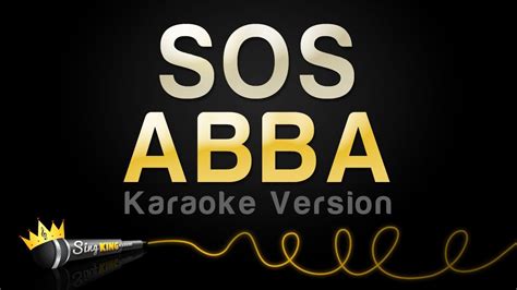 ABBA - SOS (Karaoke Version) - YouTube