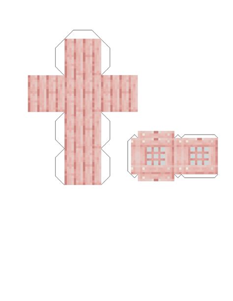 Pixel Papercraft - Cherry blossom block pack (minecraft 1.20)