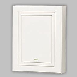 Nutone LA100WH Wired Door Chime White Finish Two-Note Doorbell Chime