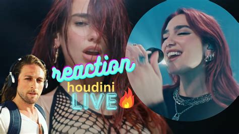 🔥 #houdini LIVE - Dua Lipa Reaction | Gabriel Hamsi - this version is 🔥 ...