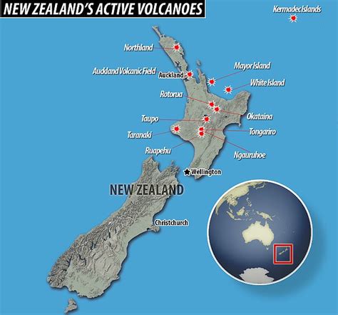 How residents are at risk from 12 active volcanoes as experts warn they could blow at any time ...