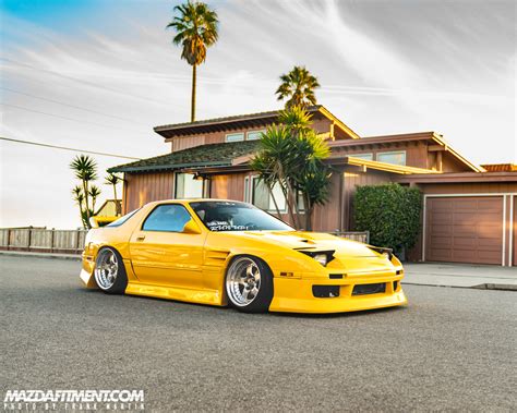 CHARDASOURAS | YELLOW FC RX-7 – Mazda Fitment