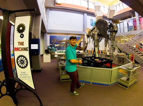 Bionic beast exhibit at the Wollongong Science Centre & Planetarium ...