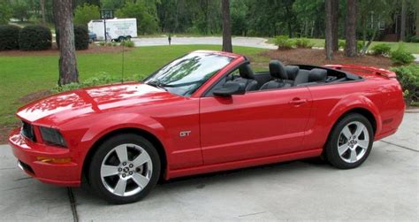 Torch Red 2006 Ford Mustang GT Convertible