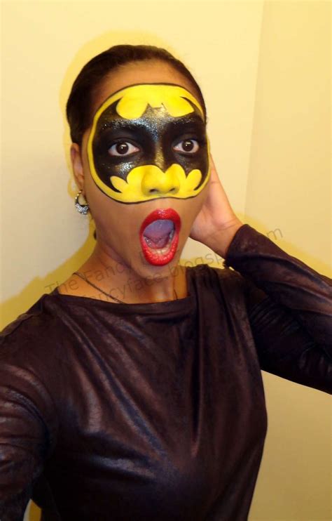 The Fancy Face: HALLOWEEN LOOK | Batman Inspired Mask