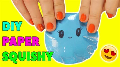 DIY Squishy ! How to make a PAPER SQUISHY Without Foam At Home ! EASY ...