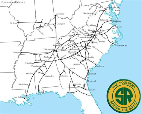 The Southern Railway #modeltrains | Southern railways, Route map, Union ...