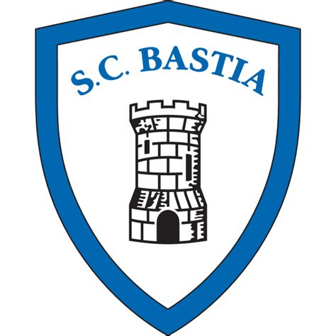 SC Bastia 80’s Logo Download png