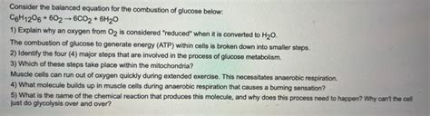 Solved Consider the balanced equation for the combustion of | Chegg.com