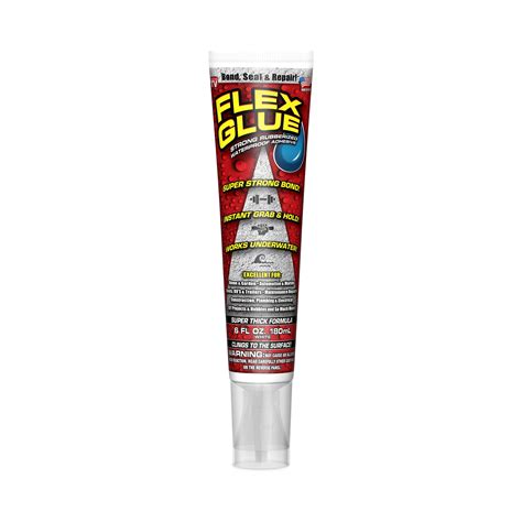 Flex Glue Strong Rubberized Waterproof Adhesive, 6-oz - Walmart.com