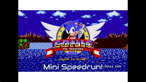 Sonic 1: Drop Edition! Mini Speedrun - YouTube