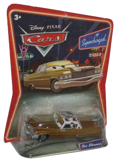 Buy Disney Pixar Cars Tex Dinoco Supercharged Mattel Die-Cast Toy Car ...