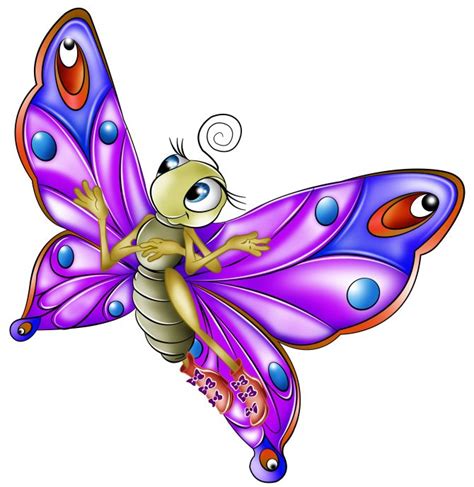 Cartoon Butterfly Clipart | Free download on ClipArtMag