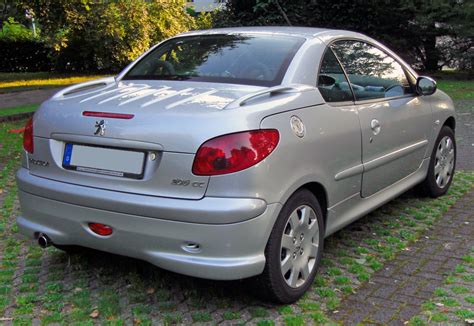 File:Peugeot 206 CC 20090612 rear.JPG - Wikipedia