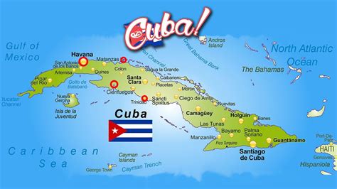 cuba map ⋆ Best Cuba And Havana Casas Particulares