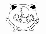 Jigglypuff Coloring Page WeColoringPage 047  Wecoloringpagecom sketch template