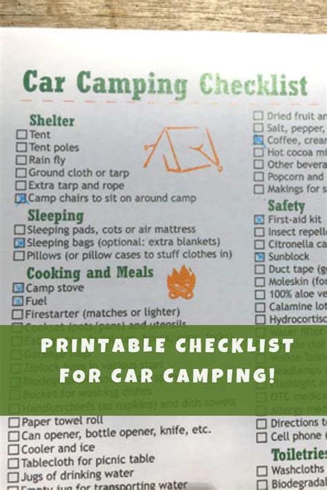 Essential Gear for a Memorable Car Camping Experience