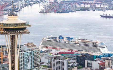 The Norwegian Bliss Arrives at Bell Street Cruise Terminal | Port of ...