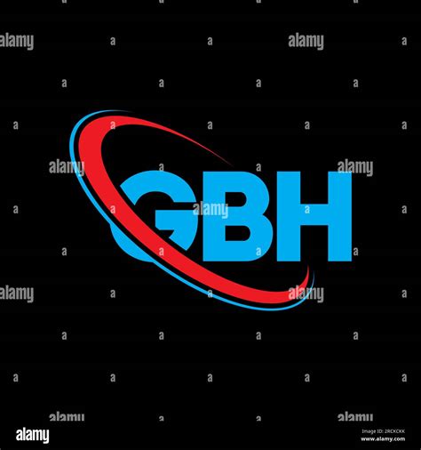 GBH logo. GBH letter. GBH letter logo design. Initials GBH logo linked with circle and uppercase ...