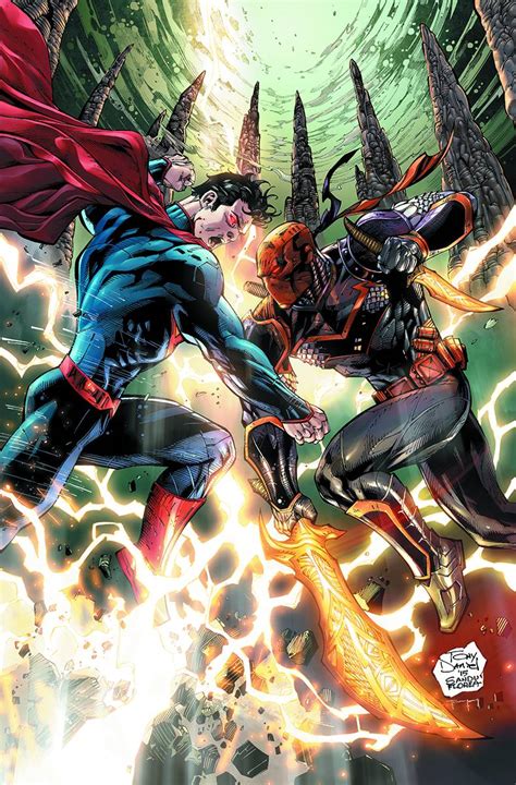 Superman vs Deathstroke in upcoming deathstroke comic - Superman ...