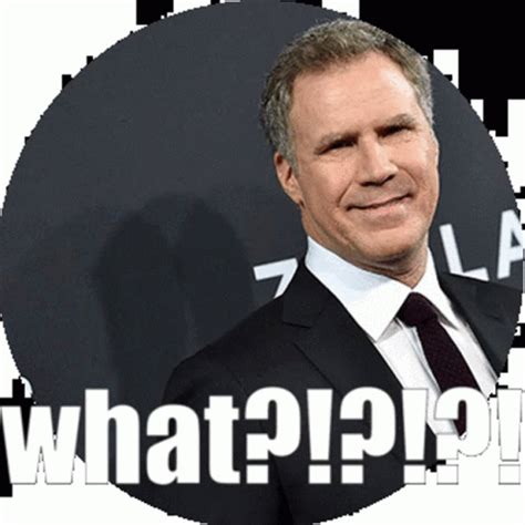 What Will Ferrell Sticker - What Will Ferrell Will Ferrell What - Discover & Share GIFs