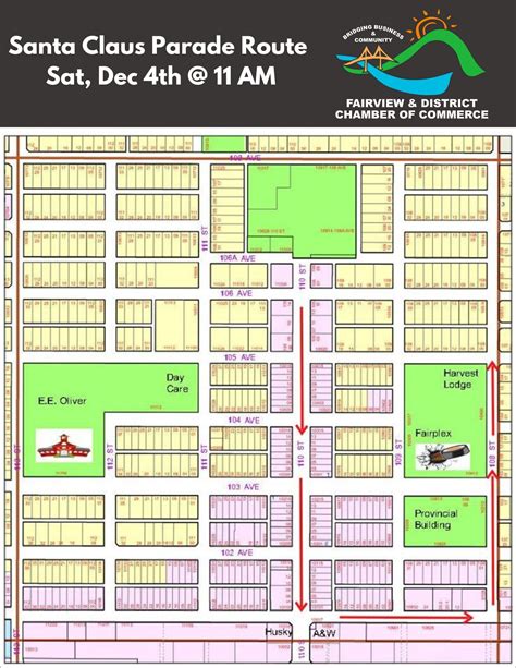 Santa Claus Parade Route – Fairview & District Chamber of Commerce