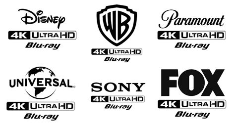 Six 4K Ultra HD Blu Ray Labels from 2004-2019 by Appleberries22 on ...