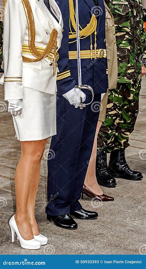 Romanian Military Uniforms 2 Editorial Stock Photo - Image of serve ...